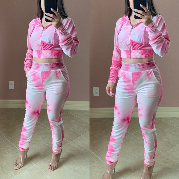 Berlin’s Boutique Tops - ❌Sold out ❌BECKY Tie Dye Pants Set